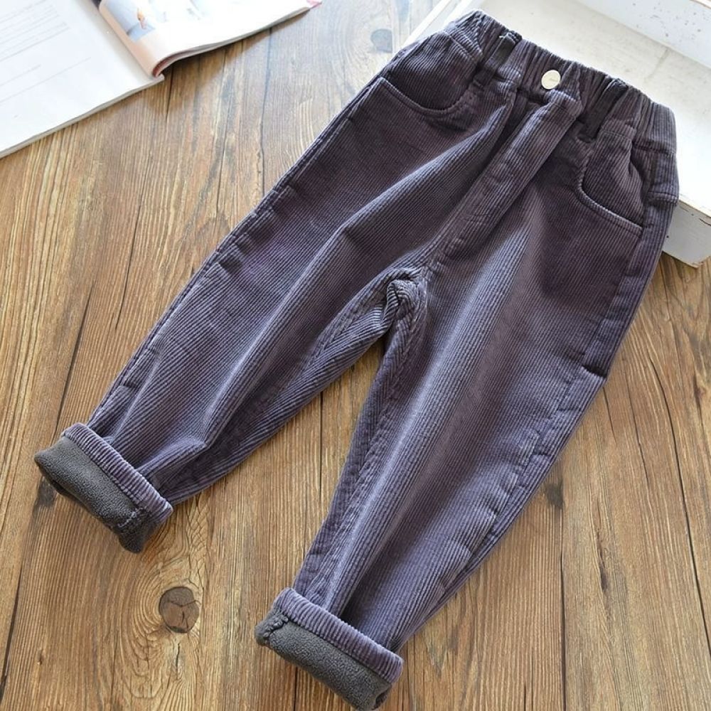 Celana Corduroy Berlapis Fleec - Corduroy Pant Warm ulasan dan harga
