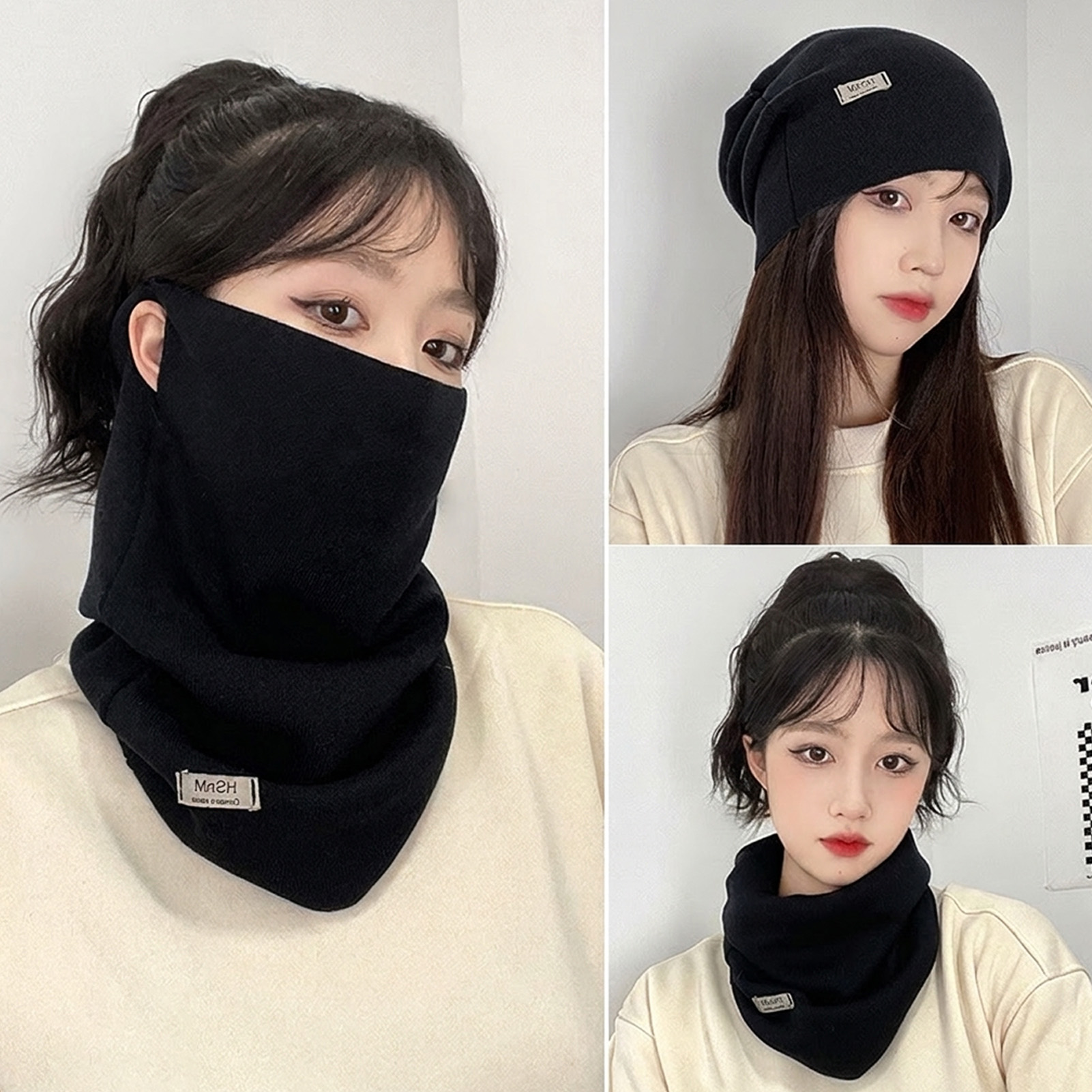 Penutup Leher Hangat Berbahan  - Neck Gaiter Fleece ulasan dan harga