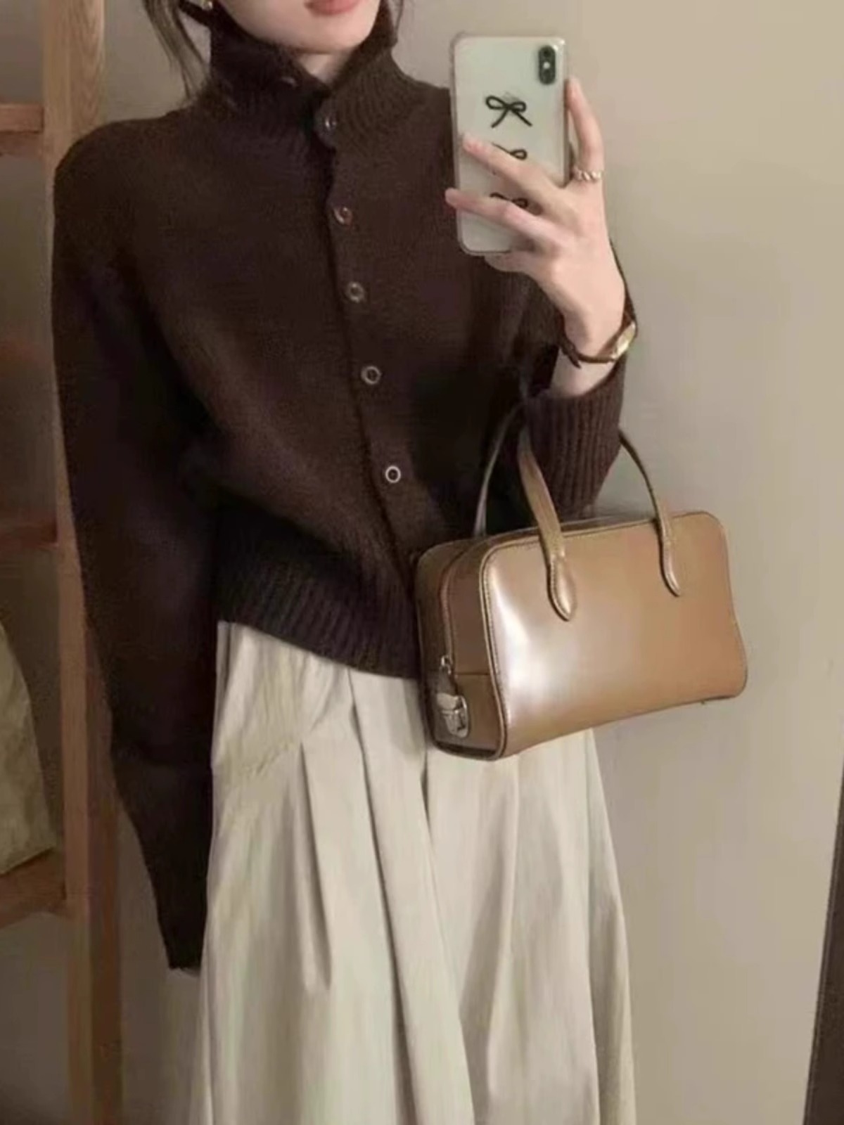 Kardigan rajut wanita, turtlen - Wool Coat Peacoat ulasan dan harga