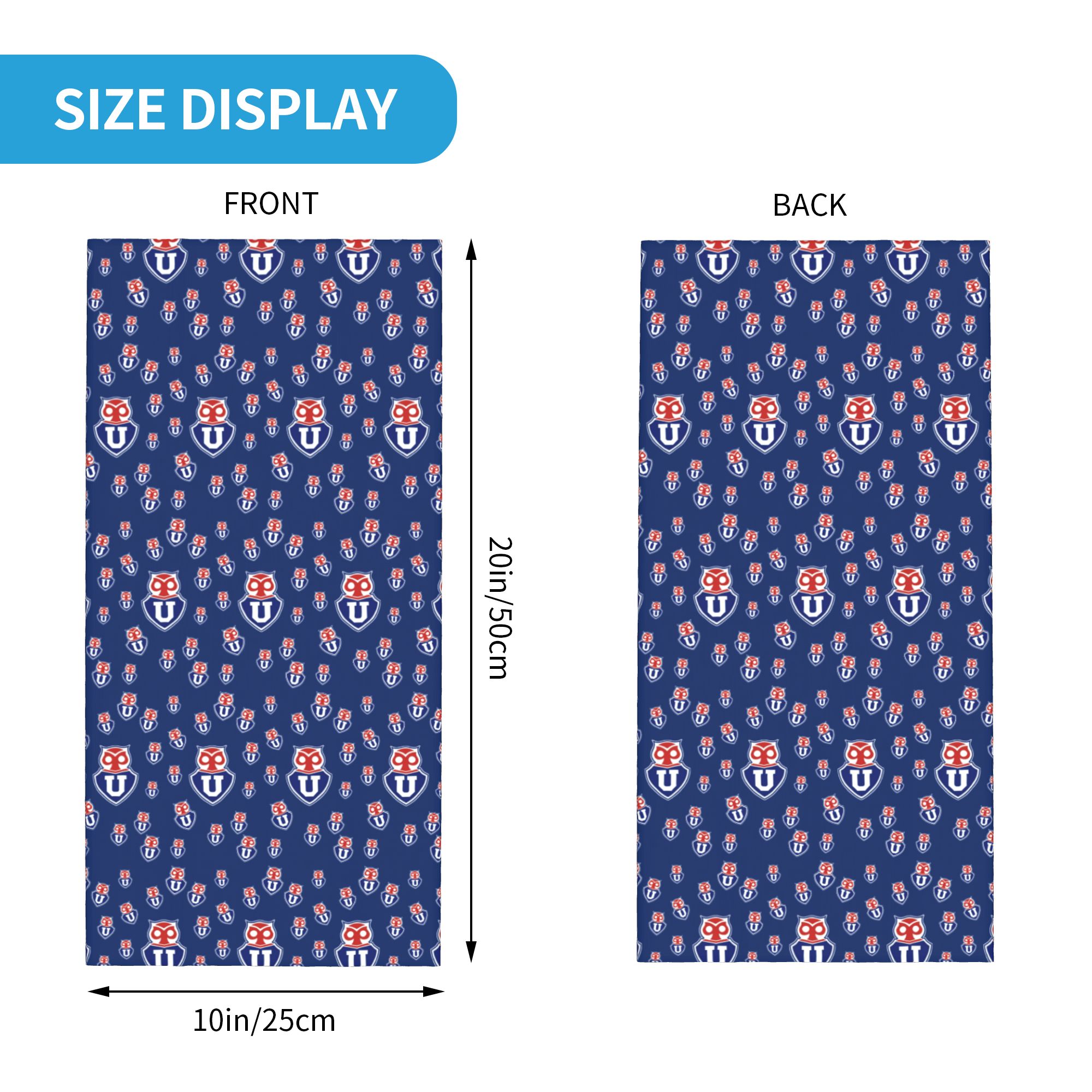 Penutup Leher University Of Ch - Neck Gaiter Fleece ulasan dan harga