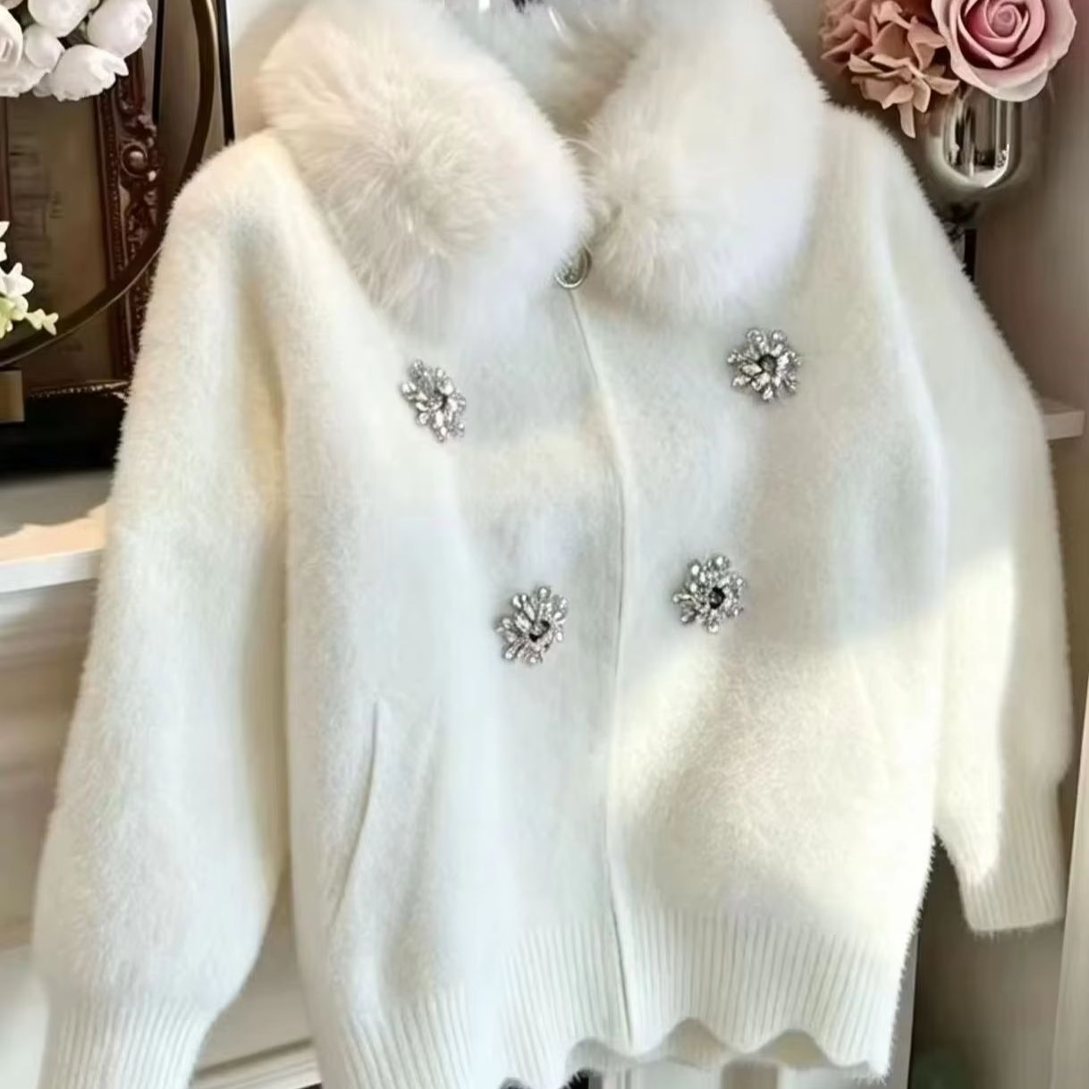 Mantel rajut berbulu imitasi t - Wool Coat Peacoat ulasan dan harga